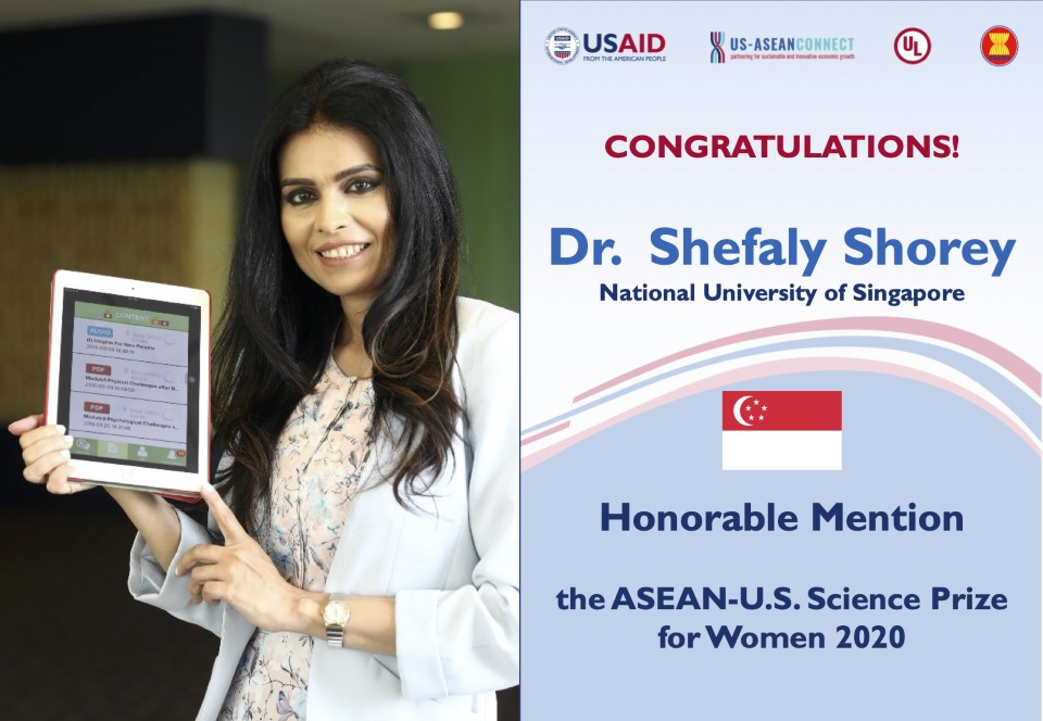 Honorable Mention - Dr. Shefaly Shorey